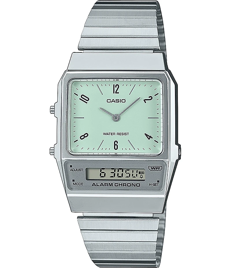 G-Shock Unisex Casio Ana-Digi Stainless Steel Bracelet Watch