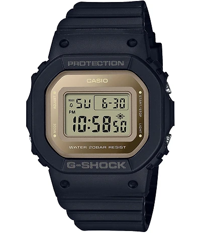 G-Shock Unisex Digital Black Resin Strap Watch