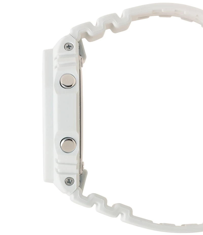 G-Shock Unisex Mono Ana-Digi White Resin Strap Watch