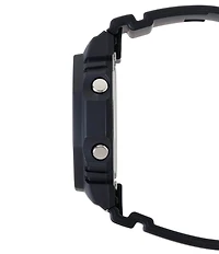 G-Shock Unisex Slim Blackout Ana-Digi Black Resin Strap Watch