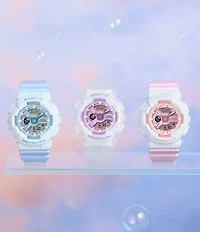 G-Shock Women's Casio Ana-Digi Baby G Resin Strap Watch