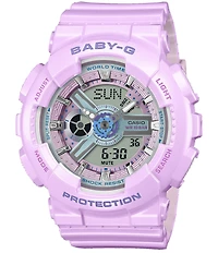 G-Shock Women's Baby G Ana-Digi Resin Strap Watch