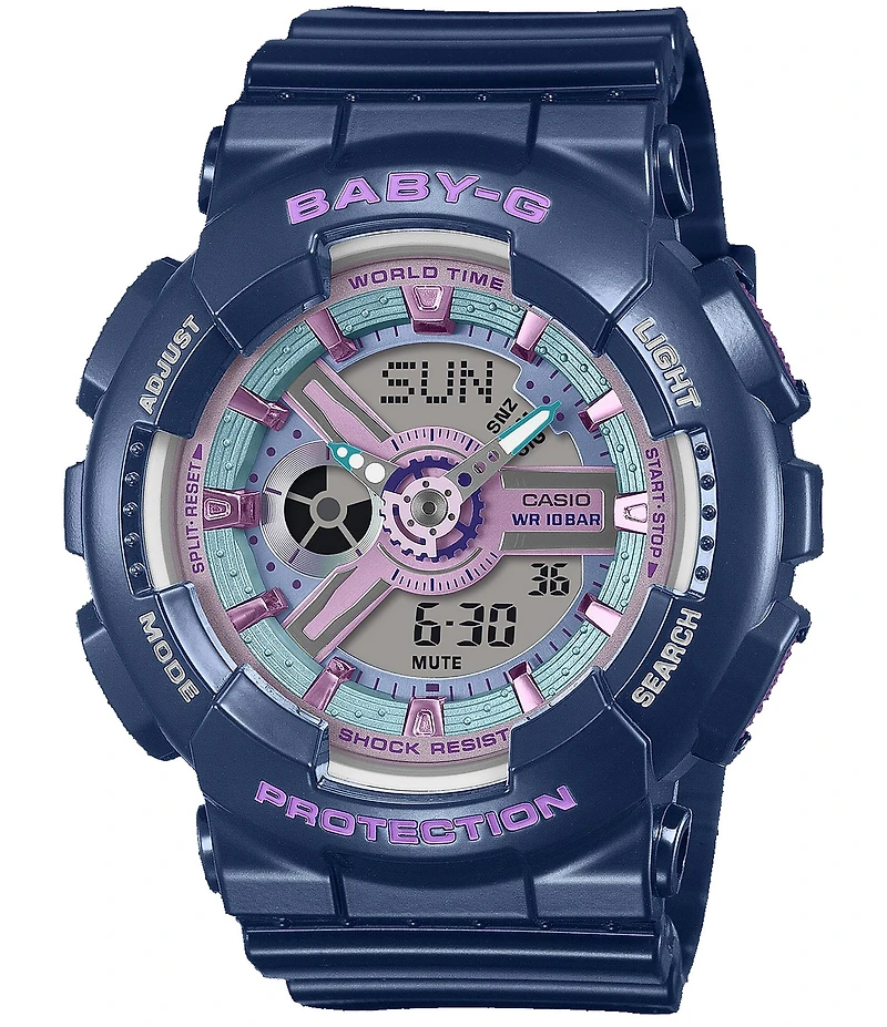 G-Shock Women's Baby G Ana-Digi Resin Strap Watch
