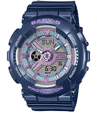 G-Shock Women's Baby G Ana-Digi Resin Strap Watch