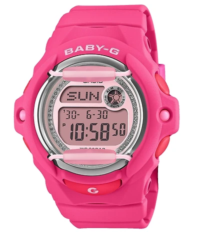 G-Shock Women's Baby G Casio Digital Resin Strap Watch
