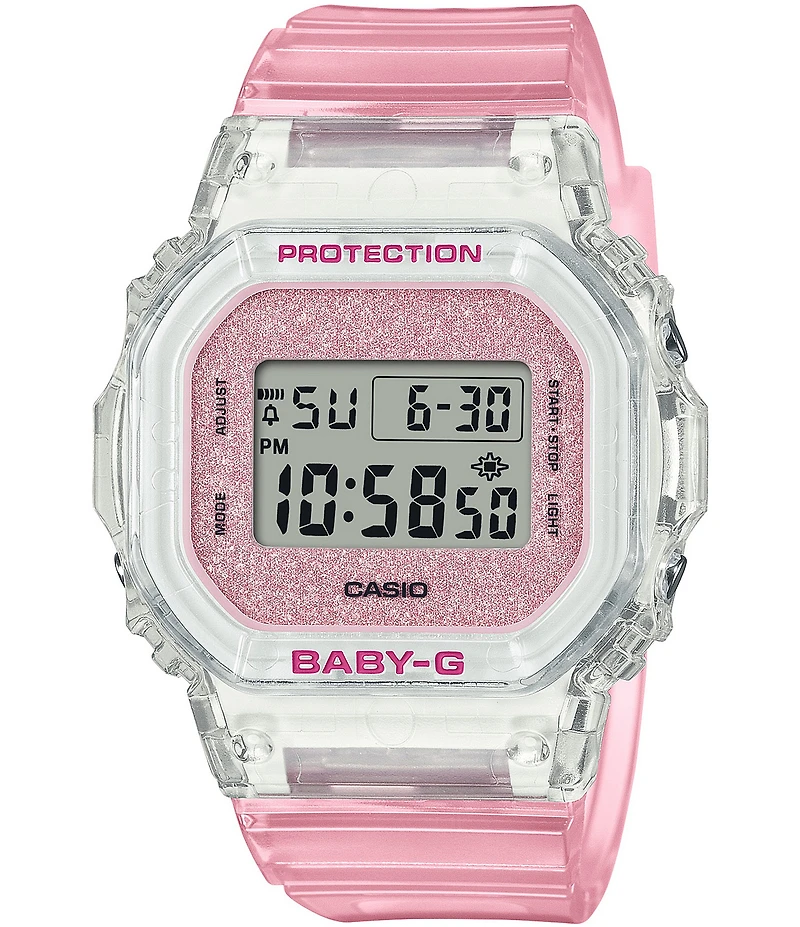 G-Shock Women's Glitter Digital Resin Strap Watch