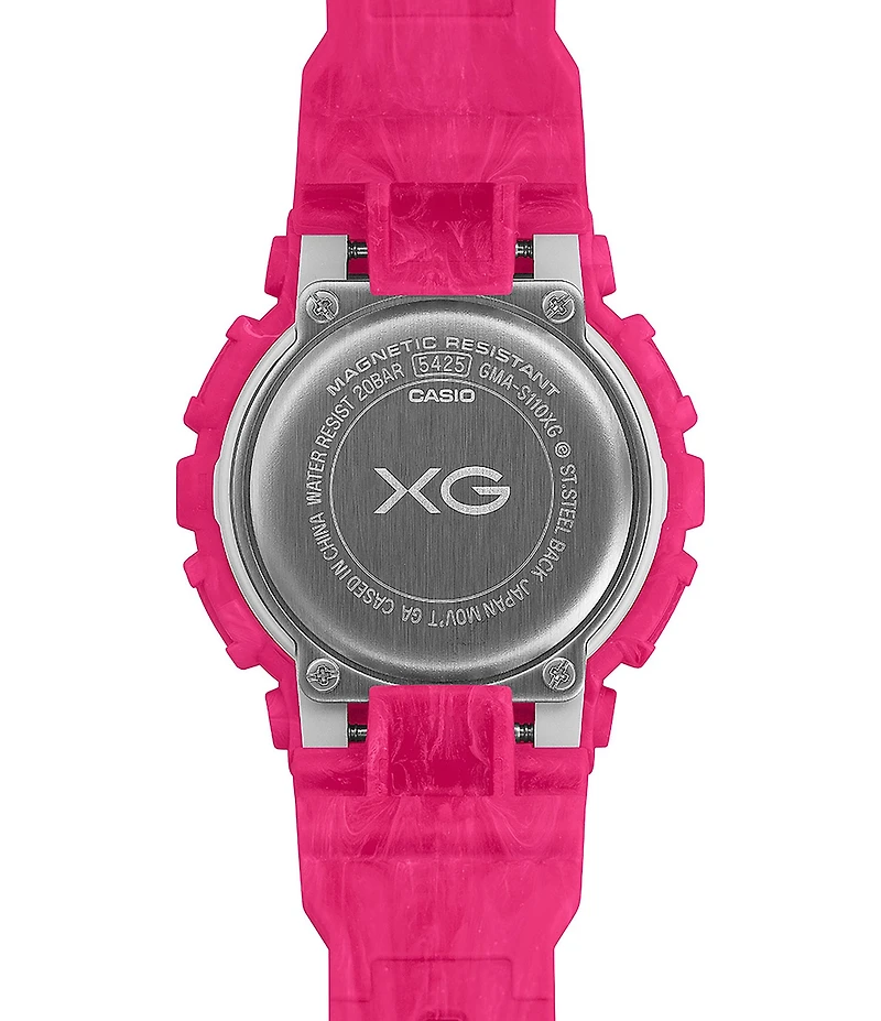 G-Shock Women's XG Limited Edition Ana-Digi Pink Resin Strap Watch