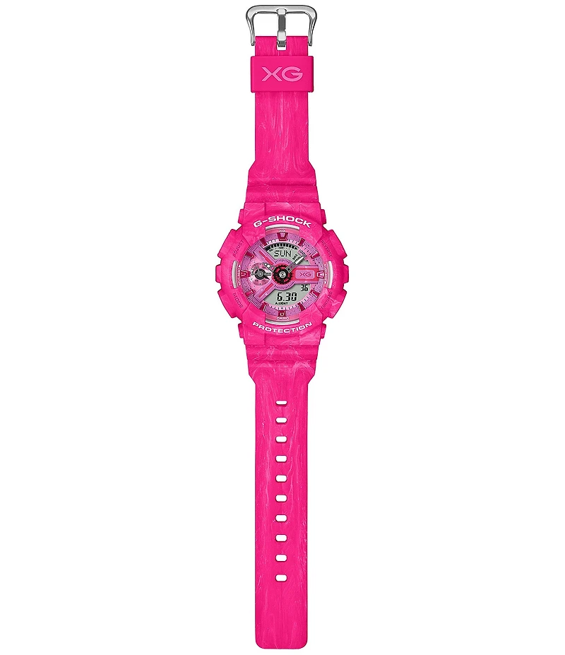 G-Shock Women's XG Limited Edition Ana-Digi Pink Resin Strap Watch