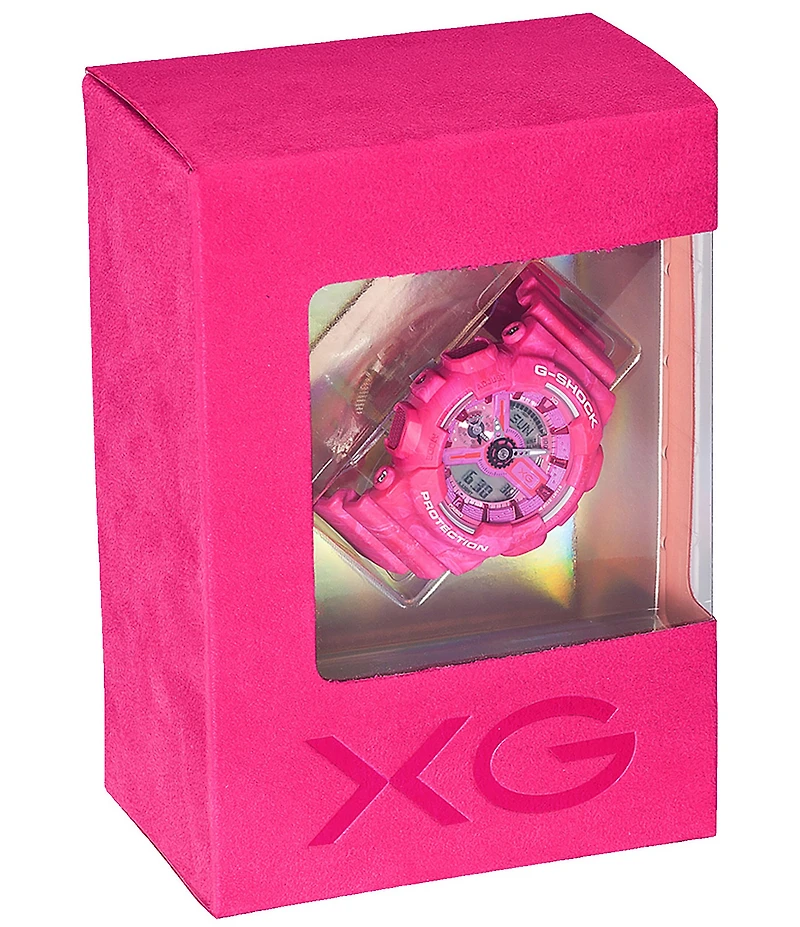 G-Shock Women's XG Limited Edition Ana-Digi Pink Resin Strap Watch