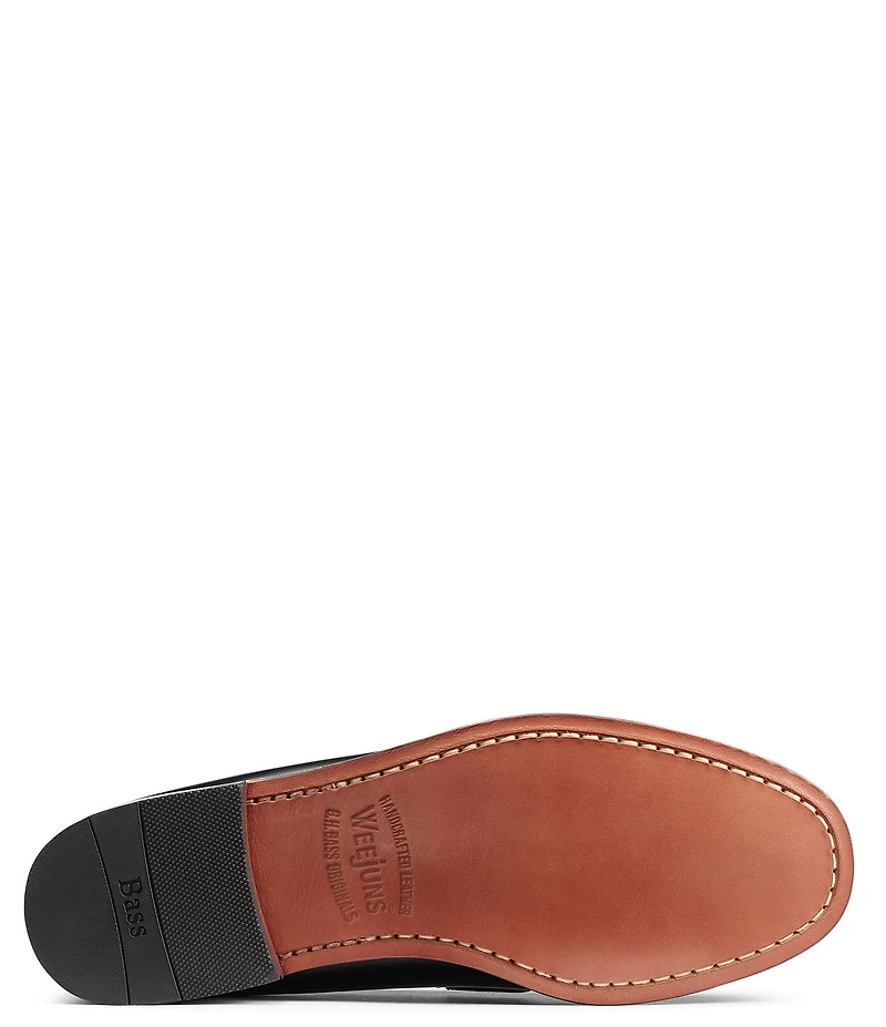 G.H. Bass Men's 1936 Logan Weejun Leather Penny Loafers