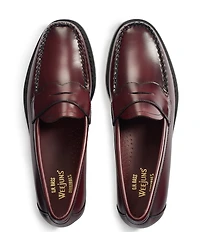 G.H. Bass Men's 1936 Logan Weejun Leather Penny Loafers