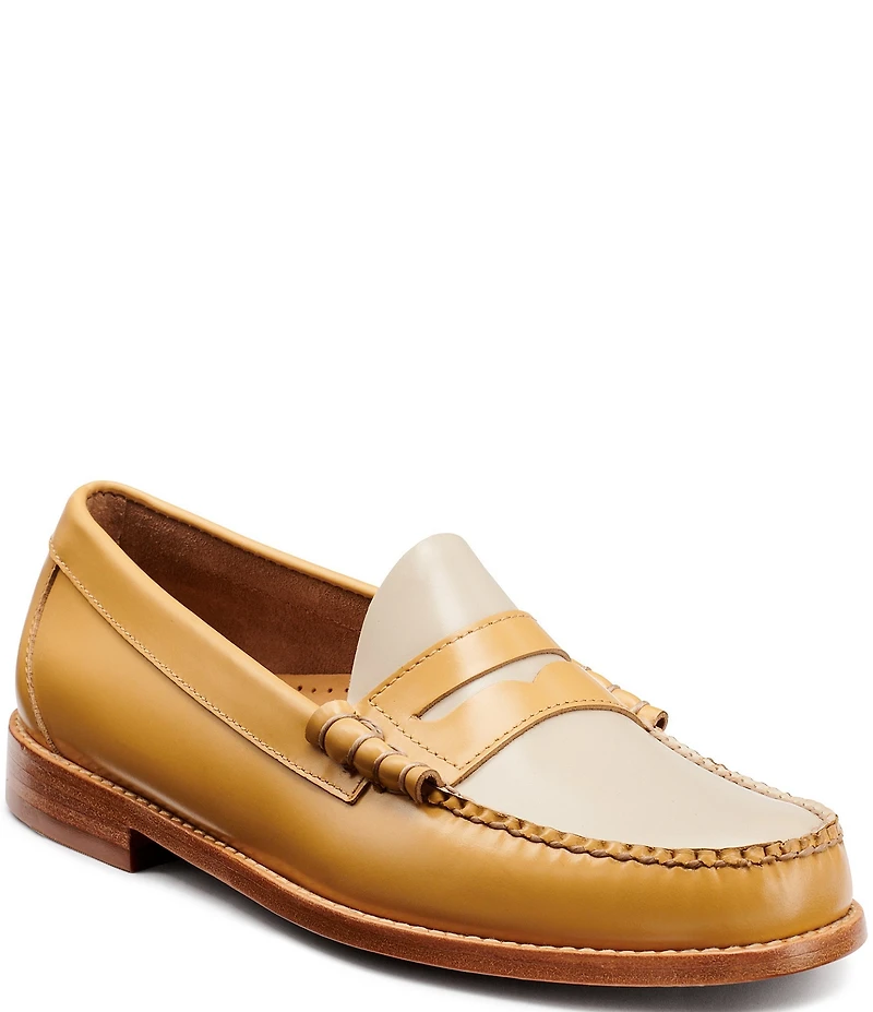 G.H. Bass Men's Larson Color Block Weejun Penny Loafers