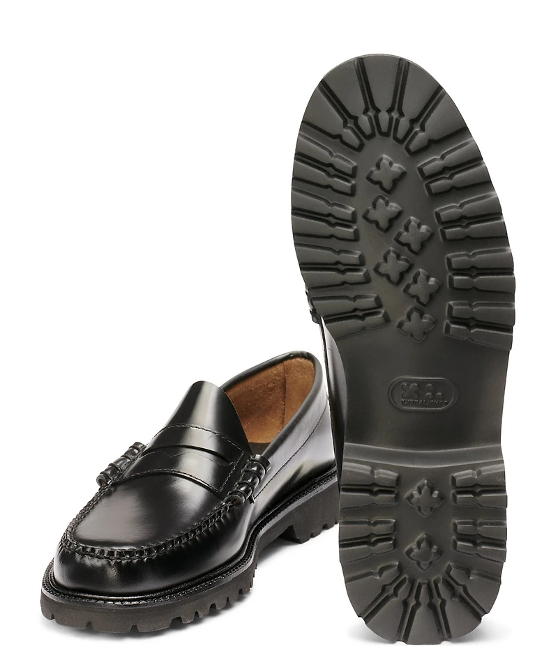 G.H. Bass Men's Larson Weejun Leather Penny Loafers