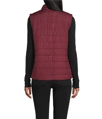 Gallery A-line Spread Collar Long Sleeve 3 Piece In 1 Rain Jacket