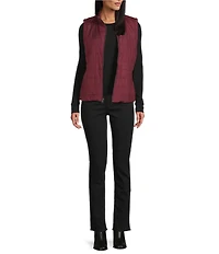 Gallery A-line Spread Collar Long Sleeve 3 Piece In 1 Rain Jacket