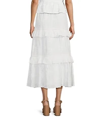 GB 3D Lace Coordinating Midi Skirt