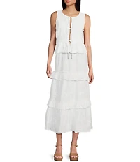 GB 3D Lace Coordinating Midi Skirt