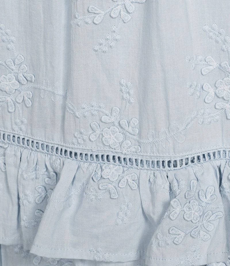 GB 3D Lace Coordinating Midi Skirt