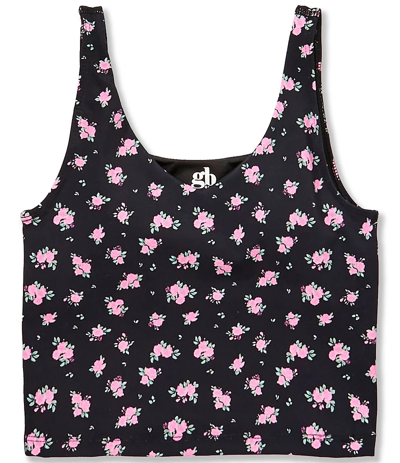 GB Active Big Girls Floral Print Tank Top