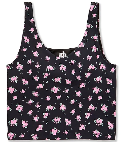 GB Active Big Girls Floral Print Tank Top