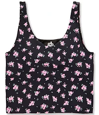 GB Active Big Girls Floral Print Tank Top