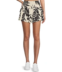 GB Active Printed Tiered Mini Skirt