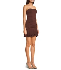 GB Addison Ruched Mini Dress
