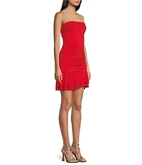 GB Addison Ruched Mini Dress