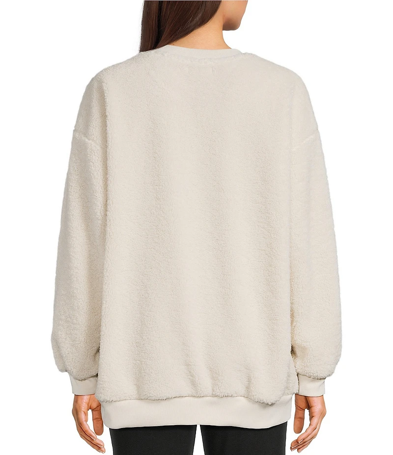 GB All Good Sherpa Pullover Sweatshirt