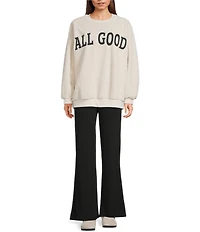 GB All Good Sherpa Pullover Sweatshirt