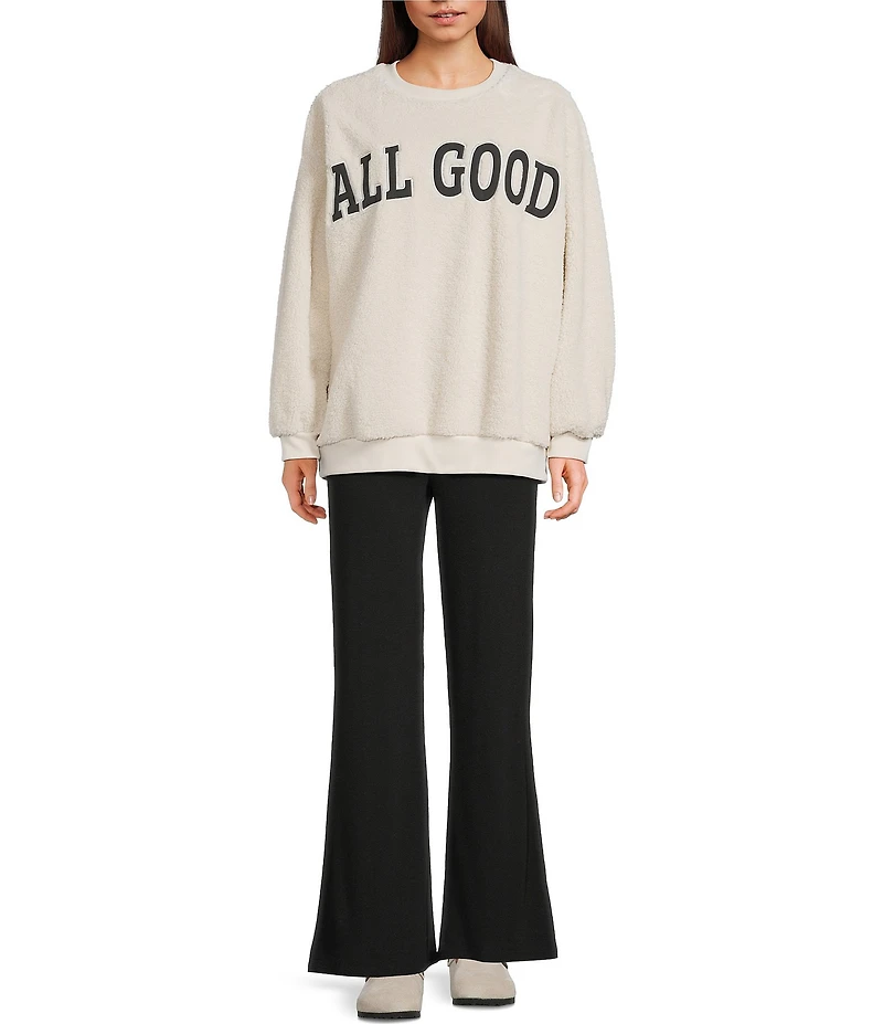 GB All Good Sherpa Pullover Sweatshirt