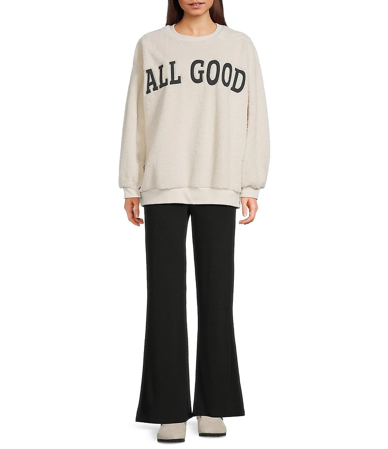 GB All Good Sherpa Pullover Sweatshirt