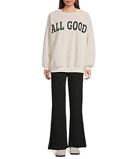 GB All Good Sherpa Pullover Sweatshirt