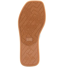 GB All-That Denim Platform Thong Sandals