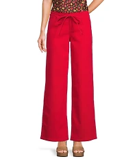 GB Baggy Tie Waist Denim Pants