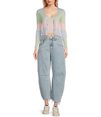 GB Barrel Leg Denim Jeans