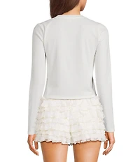 GB Basic Long Sleeve Coordinating Knit Top