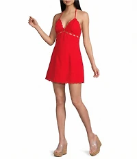 GB Bethenny Halter Neck Mini Dress
