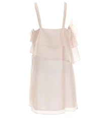 GB Big Girls 3D Flower Applique Halter Sleeveless A-Line Dress