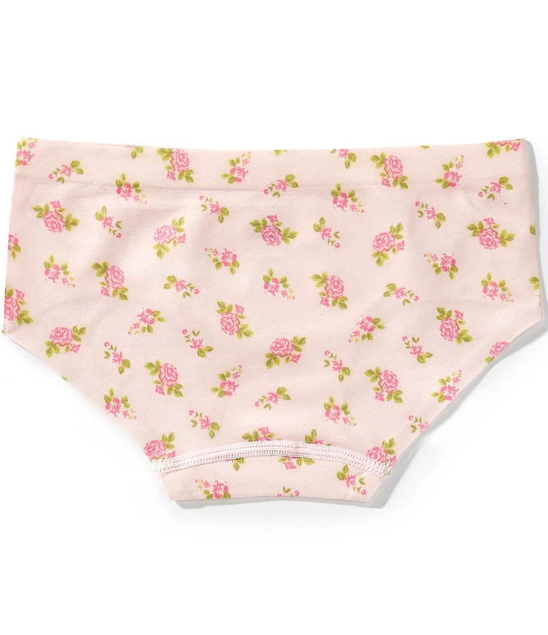 GB Big Girls Bonded Floral Print Girl-Short Panties