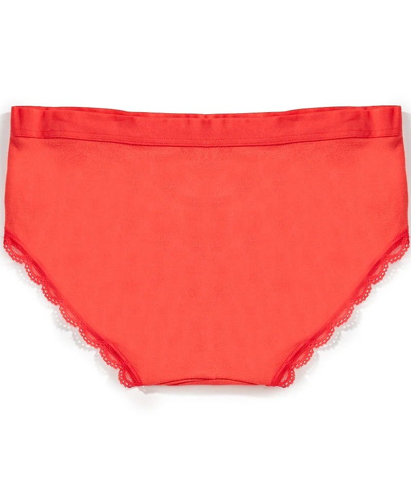 GB Big/Little Girls Lace Micro Brush Girlshort Panties