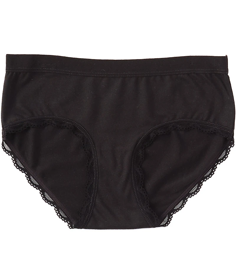 GB Big/Little Girls Lace Micro Brush Girlshort Panties