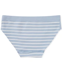 GB Big Girls Seamfree Bonded Striped Bikini Panties