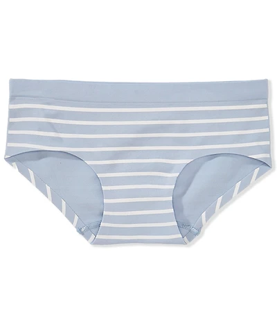 GB Big Girls Stripe Print Bonded Girl-Short Panties