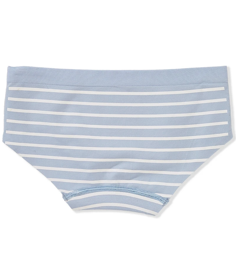 GB Big Girls Stripe Print Bonded Girl-Short Panties