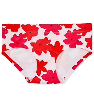 GB Big Girls Vibrant Floral Bonded Girl-Short Panties