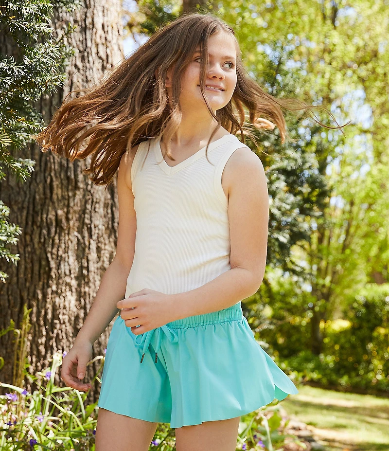 GB Big Girls Active Mid-Rise Flippy Shorts