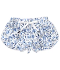 GB Big Girls Active Mid-Rise Seashells Bloom Flippy Shorts