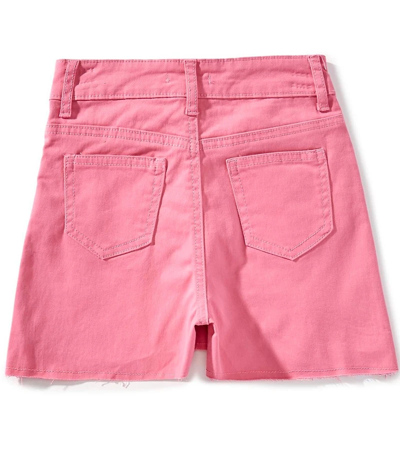 GB Big Girls Asymmetrical Denim Mini Skort
