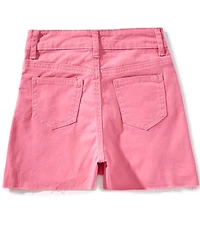 GB Big Girls Asymmetrical Denim Mini Skort